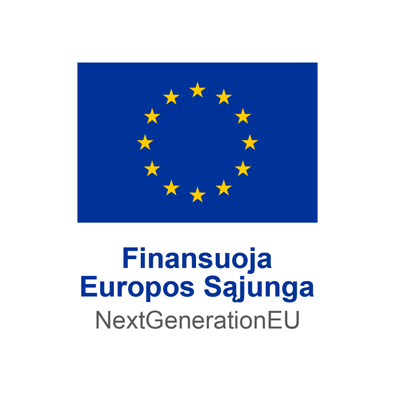 Finansuoja Europos Sąjunga &ndash; NextGenerationEU logotipas