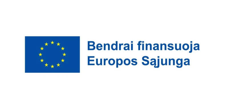 Finansuoja Europos Sąjunga - logotipas