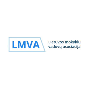Lietuvos mokyklų vadovų asociacijos (LMVA) logotipas.